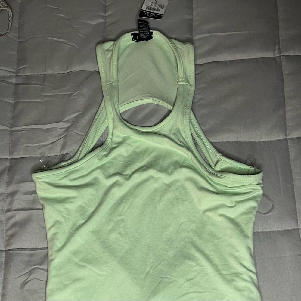 Mint Green Fitted Dress